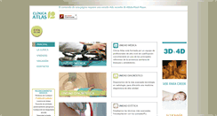 Desktop Screenshot of clinica-atlas.com